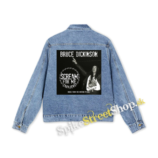 BRUCE DICKINSON - Scream for Me Sarajevo - štvorcová chrbtová nášivka