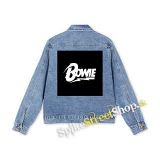 DAVID BOWIE - Logo - štvorcová chrbtová nášivka