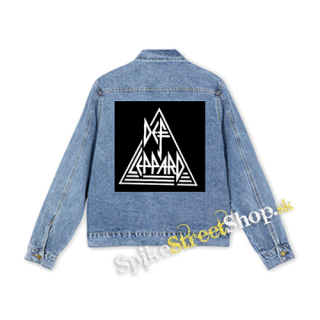 DEF LEPPARD - Logo - štvorcová chrbtová nášivka
