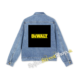 DEWALT - Yellow Logo - štvorcová chrbtová nášivka