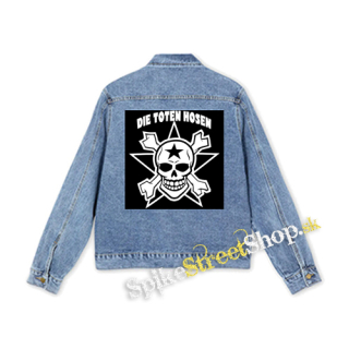 DIE TOTEN HOSEN - Logo Skull - štvorcová chrbtová nášivka