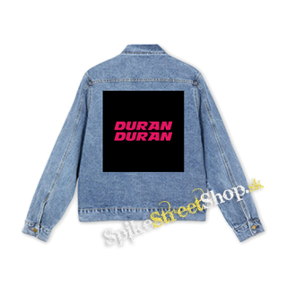 DURAN DURAN - Pink Logo - štvorcová chrbtová nášivka