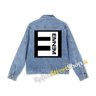 EMINEM - Logo Crest CIERNE - štvorcová chrbtová nášivka