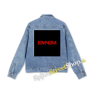 EMINEM - Red Logo - štvorcová chrbtová nášivka
