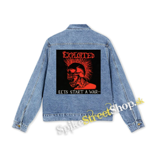 EXPLOITED - Let's Start A War - štvorcová chrbtová nášivka