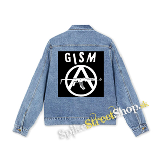 GISM - Logo Anarchy - štvorcová chrbtová nášivka