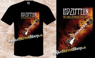 LED ZEPPELIN - The Song Remains The Same - čierne pánske tričko