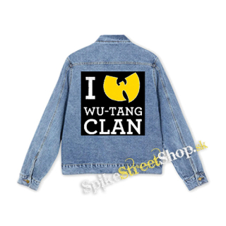 I LOVE WU TANG - štvorcová chrbtová nášivka