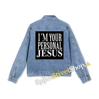 I´M YOUR PERSONAL JESUS - štvorcová chrbtová nášivka