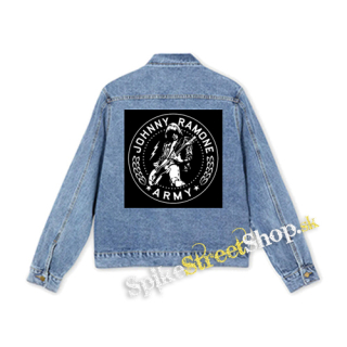 JOHNNY RAMONE - Johnny Ramone Army Logo 2 - štvorcová chrbtová nášivka