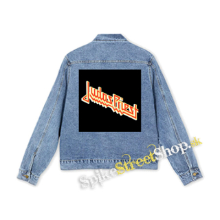 JUDAS PRIEST - Orange Yellow Classic Logo - štvorcová chrbtová nášivka