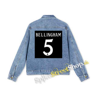 JUDE BELLINGHAM - 5 - štvorcová chrbtová nášivka