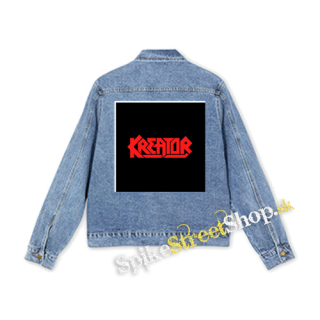 KREATOR - Logo Red - štvorcová chrbtová nášivka