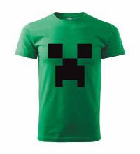 MINECRAFT - Creeper - zelené pánske tričko