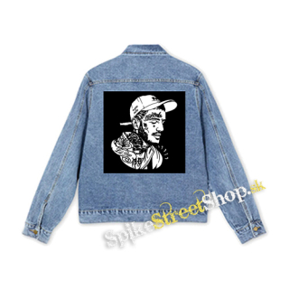 LIL PEEP - Cry Baby Portrait - štvorcová chrbtová nášivka