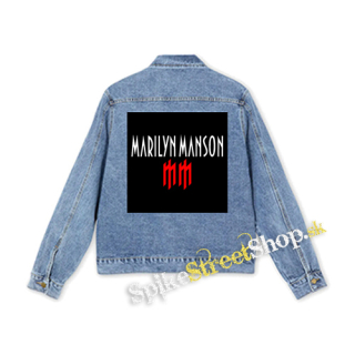 MARILYN MANSON - Logo Crest - štvorcová chrbtová nášivka