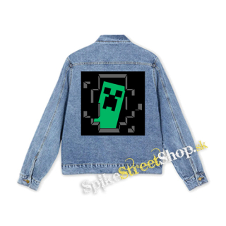 MINECRAFT - Hello I´m Creeper - štvorcová chrbtová nášivka