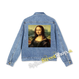 MONA LISA - štvorcová chrbtová nášivka