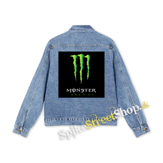 MONSTER ENERGY - Logo - štvorcová chrbtová nášivka