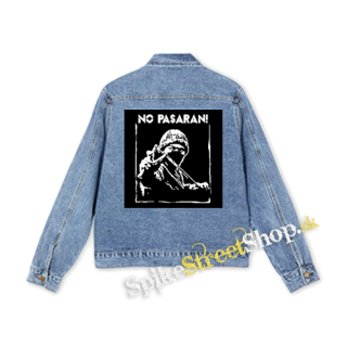 NO PASARAN - Logo Hero - štvorcová chrbtová nášivka