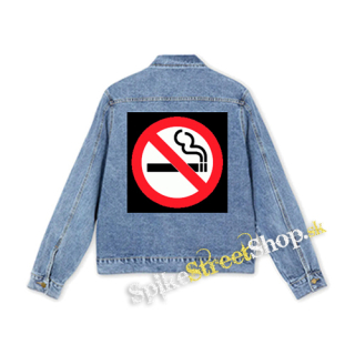 NO SMOKING - štvorcová chrbtová nášivka