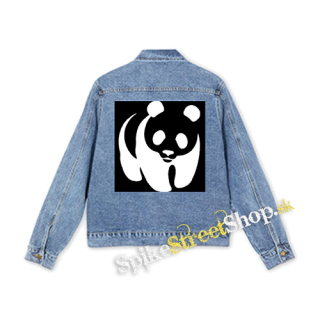 PANDA - štvorcová chrbtová nášivka