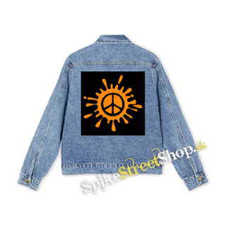 PEACE - štvorcová chrbtová nášivka