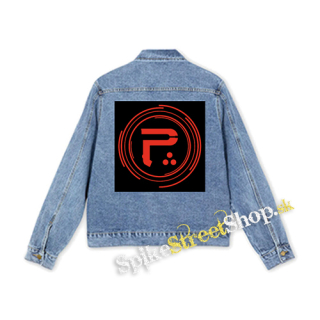 PERIPHERY - Red Logo - štvorcová chrbtová nášivka