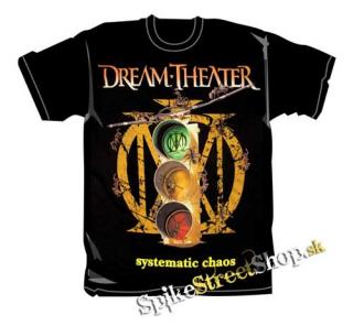 DREAM THEATER - Systematic Chaos - čierne pánske tričko (-50%=VÝPREDAJ)