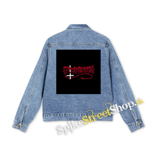 POSSESSED - Logo Red White - štvorcová chrbtová nášivka