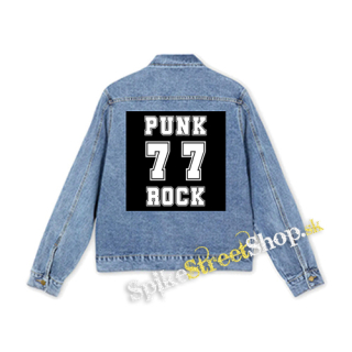 PUNKROCK 77 - štvorcová chrbtová nášivka