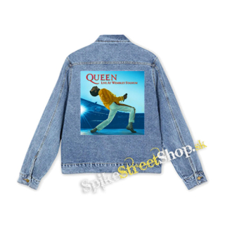 QUEEN - Live At Wembley Stadium - štvorcová chrbtová nášivka
