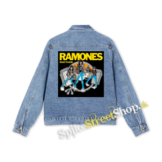 RAMONES - Road To Ruin - štvorcová chrbtová nášivka