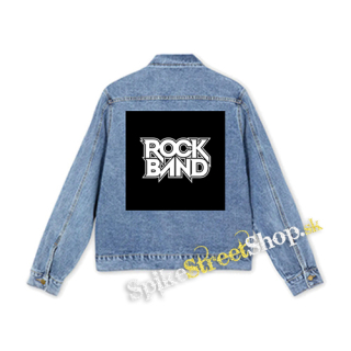 ROCK BAND - Logo - štvorcová chrbtová nášivka