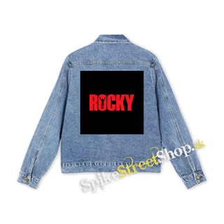ROCKY - Red Rocky Balboa Movie Logo - štvorcová chrbtová nášivka