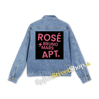ROSÉ & BRUNO MARS - APT - Pink  (2) - štvorcová chrbtová nášivka