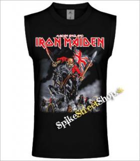 IRON MAIDEN - Maiden England - čierne pánske tričko bez rukávov