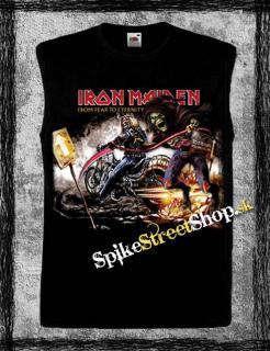 IRON MAIDEN - From Fear To Eternity - čierne pánske tričko bez rukávov