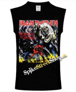IRON MAIDEN - The Number Of The Beast - čierne pánske tričko bez rukávov