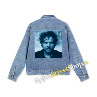 SIMPLY RED - Blue - štvorcová chrbtová nášivka