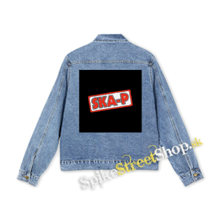 SKA-P - Red Logo - štvorcová chrbtová nášivka