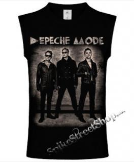 DEPECHE MODE - Band - čierne pánske tričko bez rukávov