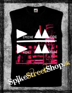 DEPECHE MODE - Delta Machine - Pink Cover - čierne pánske tričko bez rukávov