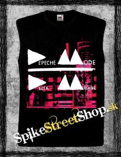 DEPECHE MODE - Delta Machine - Pink Cover - čierne pánske tričko bez rukávov
