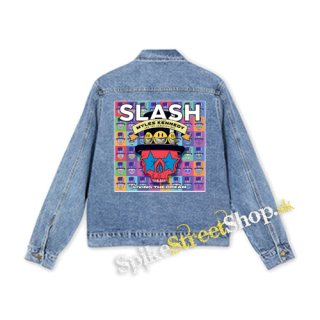 SLASH - Living the Dream - štvorcová chrbtová nášivka