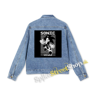SONIC THE HEDGEHOG - Ježko Sonic - štvorcová chrbtová nášivka