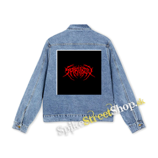 SPIRITBOX - Red Logo - štvorcová chrbtová nášivka