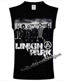 LINKIN PARK - Band - čierne pánske tričko bez rukávov