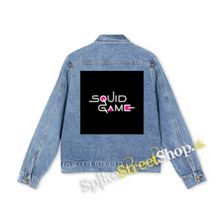 SQUID GAME - Logo Colour Pink - štvorcová chrbtová nášivka