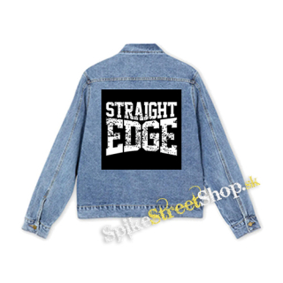 STRAIGHT EDGE - Logo Motive 2 - štvorcová chrbtová nášivka